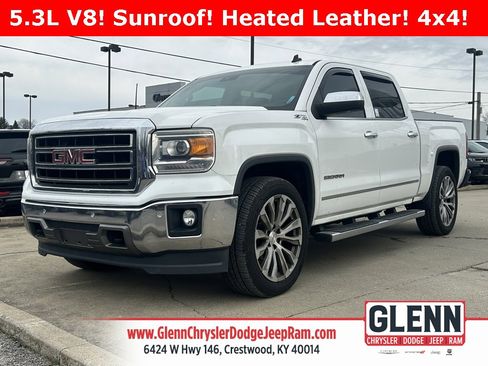 Used 2014 GMC Sierra 1500 SLT w/ SLT Crew Cab Value Package image 1