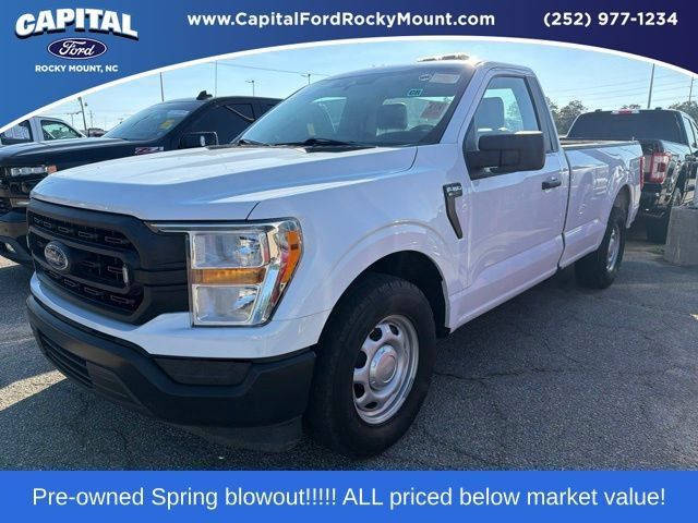 Used 2021 Ford F150 XL w/ Trailer Tow Package RWD image 1