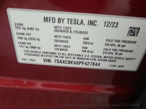 Used 2023 Tesla Model X Plaid image 4