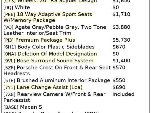 Used 2016 Porsche Macan S w/ Premium Package Plus image 4