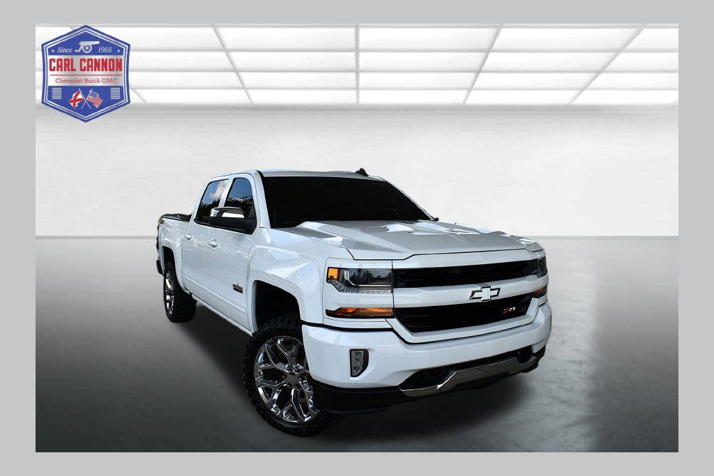 Used 2018 Chevrolet Silverado 1500 LT w/ Texas Edition AWD/4WD image 1