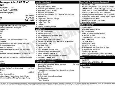 Used 2022 Volkswagen Atlas SE image 36