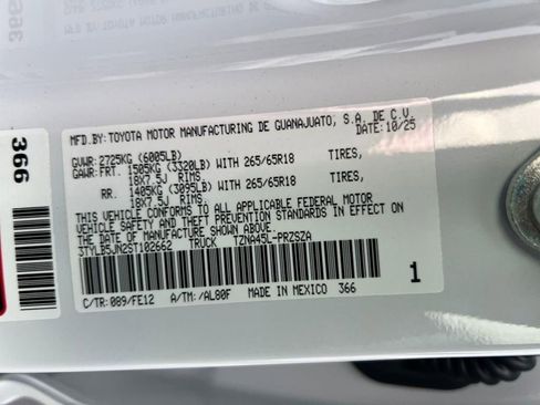 New 2025 Toyota Tacoma TRD Sport image 25