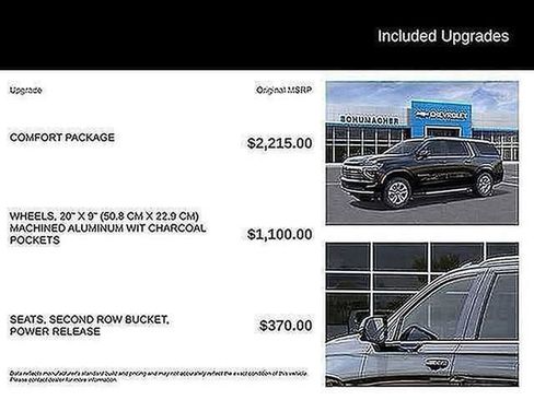 New 2026 Chevrolet Suburban LT w/ Comfort Package image 15