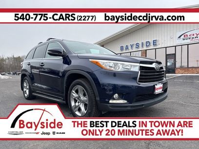 Used 2016 Toyota Highlander Limited
