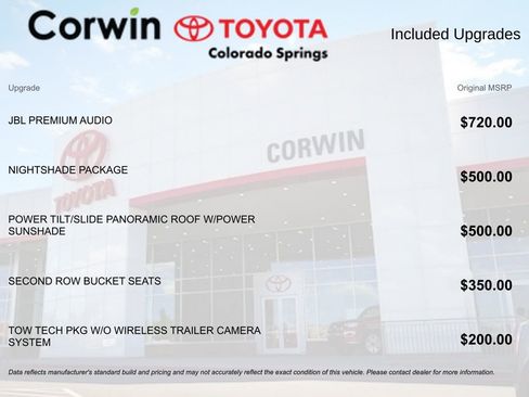 Used 2026 Toyota Sequoia Limited w/ Nightshade Package AWD/4WD image 5