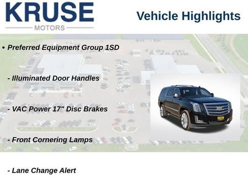 Used 2017 Cadillac Escalade ESV Platinum AWD/4WD image 9