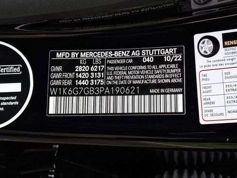Certified 2023 Mercedes-Benz S 580 4MATIC Sedan image 25