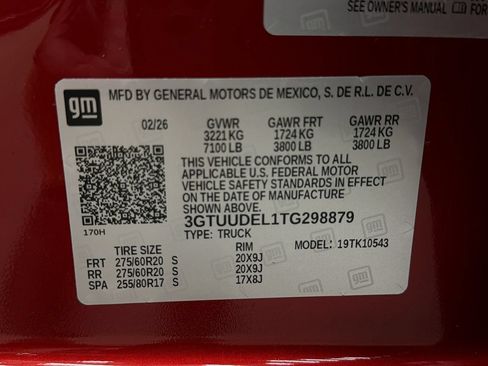 Used 2026 GMC Sierra 1500 SLT w/ SLT Premium Plus Package AWD/4WD image 45