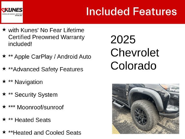 Used 2025 Chevrolet Colorado ZR2 w/ Midnight Edition AWD/4WD image 4