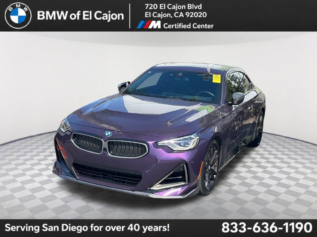 Used 2023 BMW M240i Coupe w/ Premium Package RWD image 1