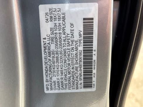 Used 2026 Honda Odyssey EX-L image 23