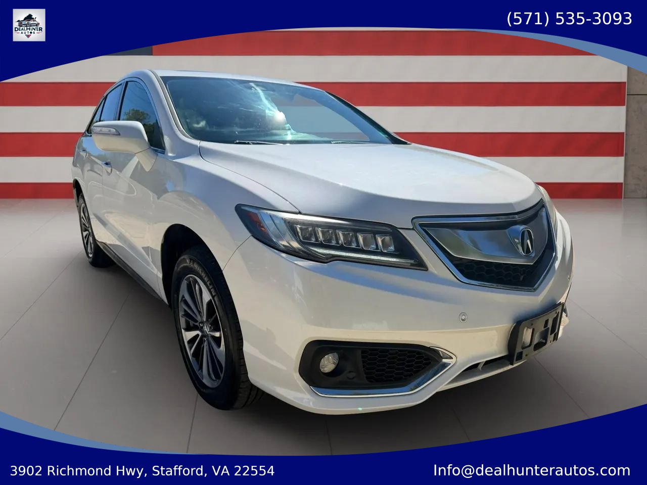 Used 2018 Acura RDX w/ Advance Package AWD/4WD image 3