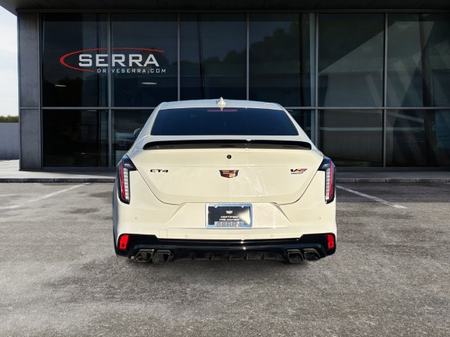 Certified 2023 Cadillac CT4 V Blackwing w/ Driver Assist Package RWD image 4