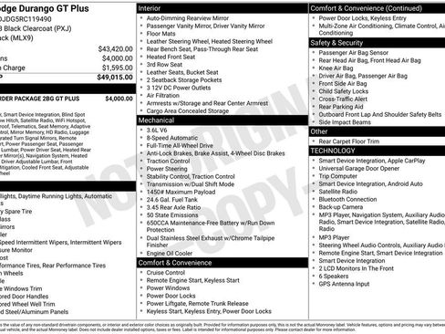 Used 2024 Dodge Durango GT AWD/4WD image 6