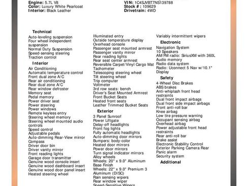 Used 2022 Jeep Wagoneer Series II w/ Premium Group I image 33