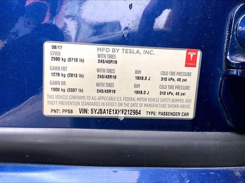 Used 2017 Tesla Model S 75 image 32