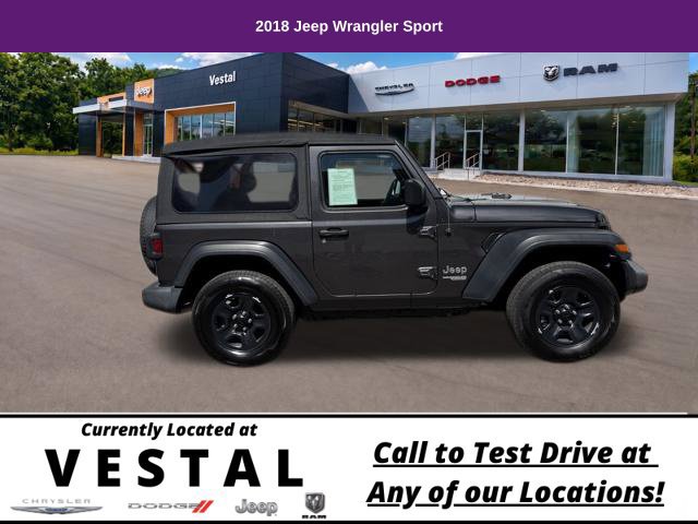 Used 2018 Jeep Wrangler Sport AWD/4WD image 3