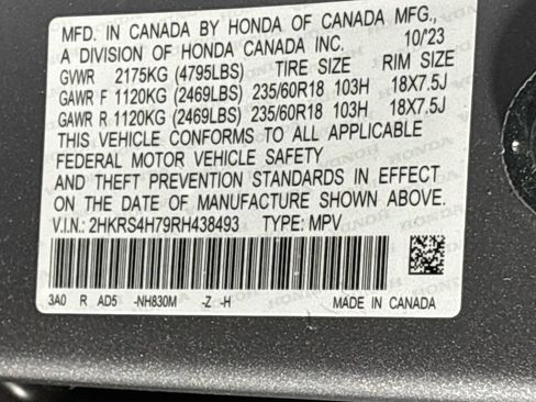 Certified 2024 Honda CR-V EX-L image 26