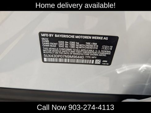Used 2022 BMW X3 sDrive30i w/ Convenience Package RWD image 40