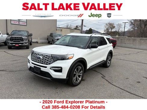 Used 2020 Ford Explorer Platinum w/ Premium Technology Package image 1
