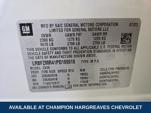 Certified 2023 Buick Envision Preferred image 42