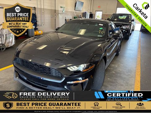 Used 2021 Ford Mustang Premium w/ Black Accent Package RWD image 1