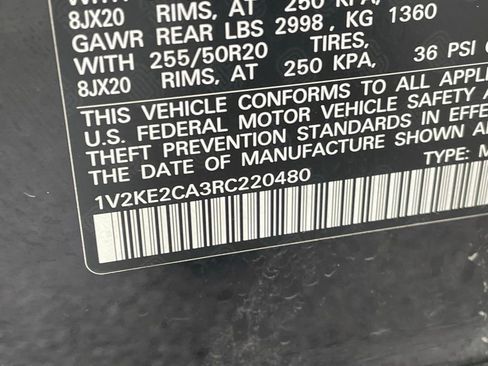Used 2024 Volkswagen Atlas Cross Sport SE AWD/4WD image 33