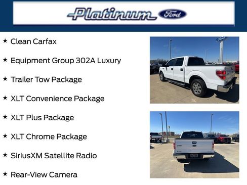 Used 2014 Ford F150 XLT w/ Equipment Group 302A Luxury image 22