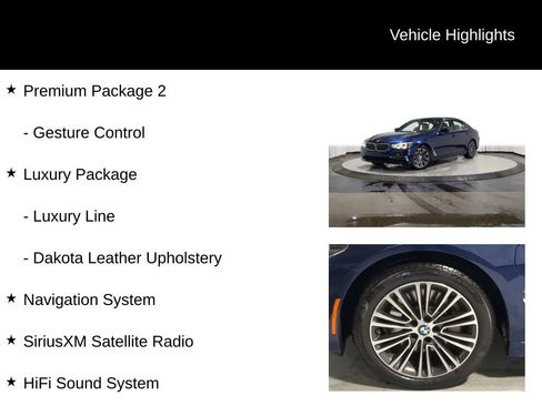 Used 2019 BMW 530e xDrive w/ Luxury Package image 13