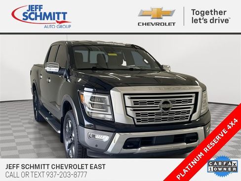 Used 2021 Nissan Titan Platinum Reserve w/ Off Road Protection Package image 1
