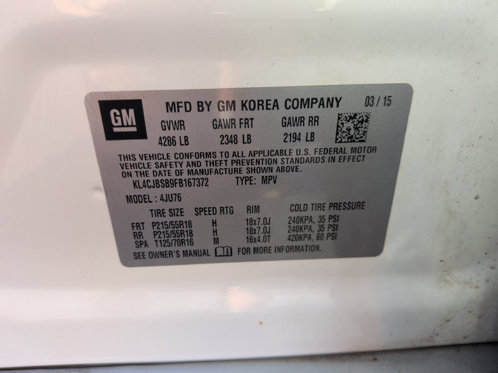 Used 2015 Buick Encore Convenience FWD image 30