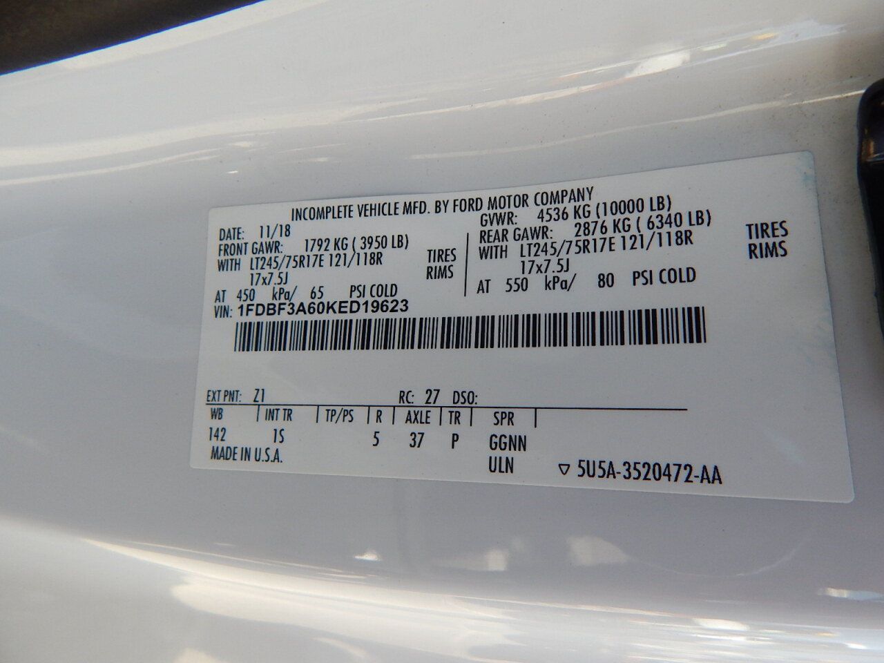 Used 2019 Ford F350 XL w/ Power Equipment Group RWD image 29