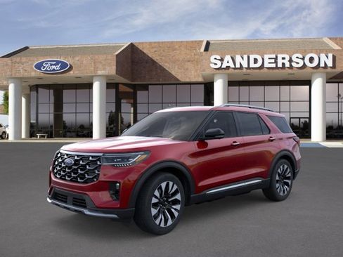 New 2026 Ford Explorer Platinum w/ LUX Leather Package AWD/4WD image 2