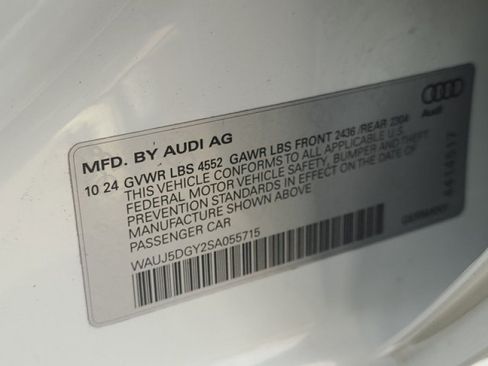 Used 2025 Audi S3 Prestige w/ Prestige Package AWD/4WD image 24