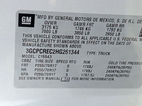 Used 2017 Chevrolet Silverado 1500 LT w/ All Star Edition RWD image 35