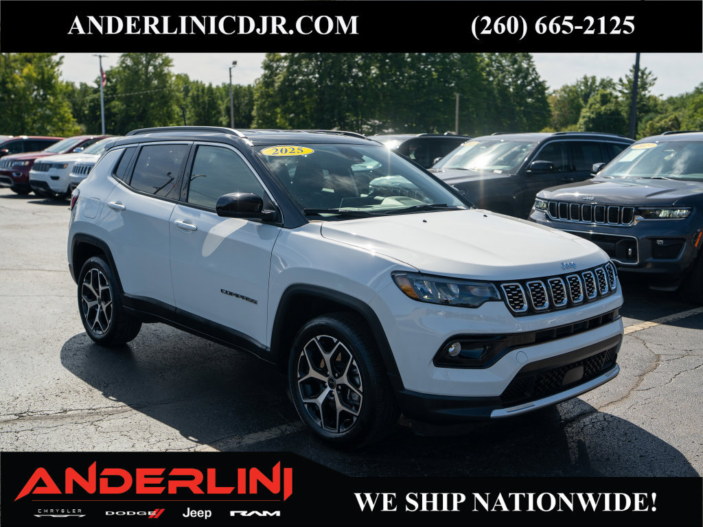 Used 2025 Jeep Compass Limited AWD/4WD image 1