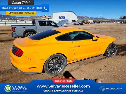 Used 2018 Ford Mustang Coupe w/ Wheel & Stripe Package image 4