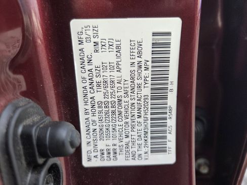 Used 2015 Honda CR-V EX-L image 19