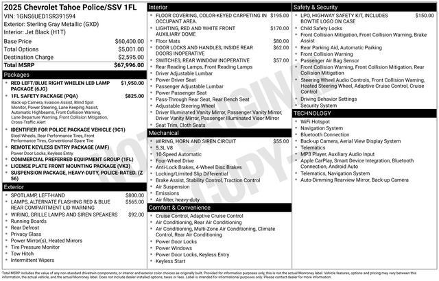 Used 2025 Chevrolet Tahoe 4WD image 33