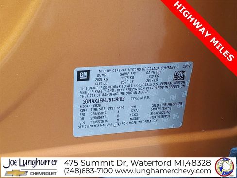 Used 2018 Chevrolet Equinox LT image 32