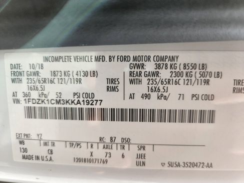 Used 2019 Ford Transit 150 XLT image 59