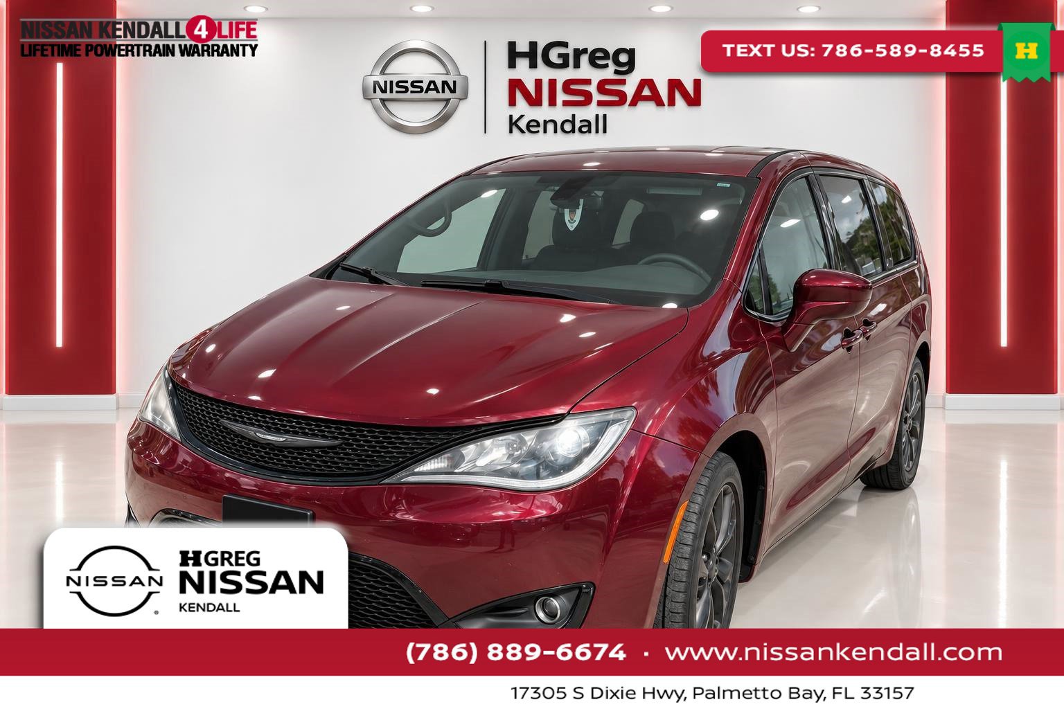 Used 2019 Chrysler Pacifica Touring Plus w/ S Appearance Package FWD image 1