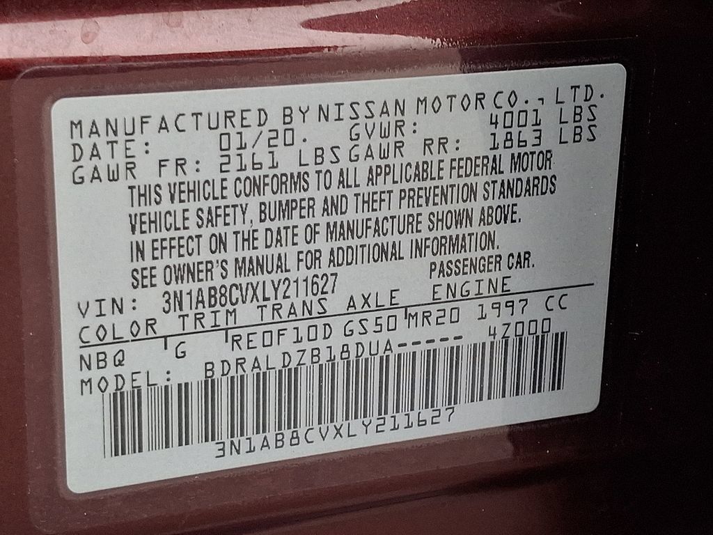 Used 2020 Nissan Sentra SV FWD image 27