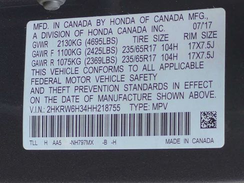 Used 2017 Honda CR-V LX image 40