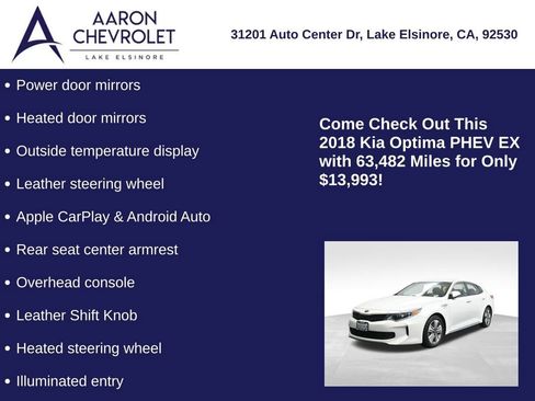 Used 2018 Kia Optima EX image 25