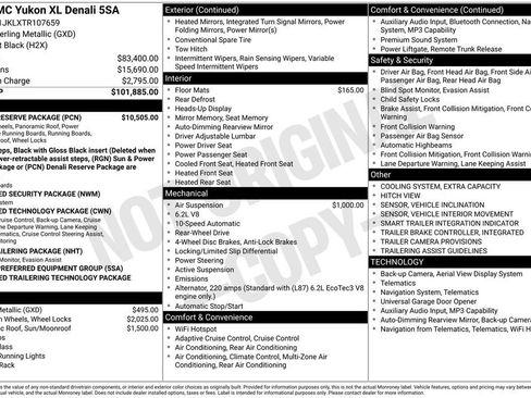 Used 2026 GMC Yukon XL Denali w/ Denali Reserve Package image 5