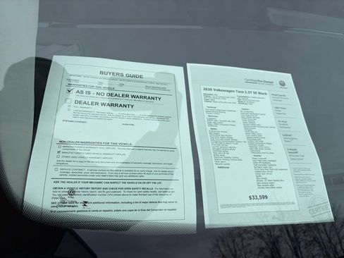 Used 2026 Volkswagen Taos SE image 33