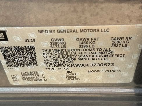 Used 2019 Chevrolet Traverse Premier AWD/4WD image 29