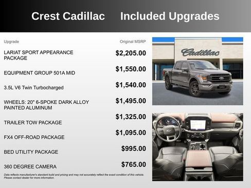 Used 2022 Ford F150 Lariat AWD/4WD image 5